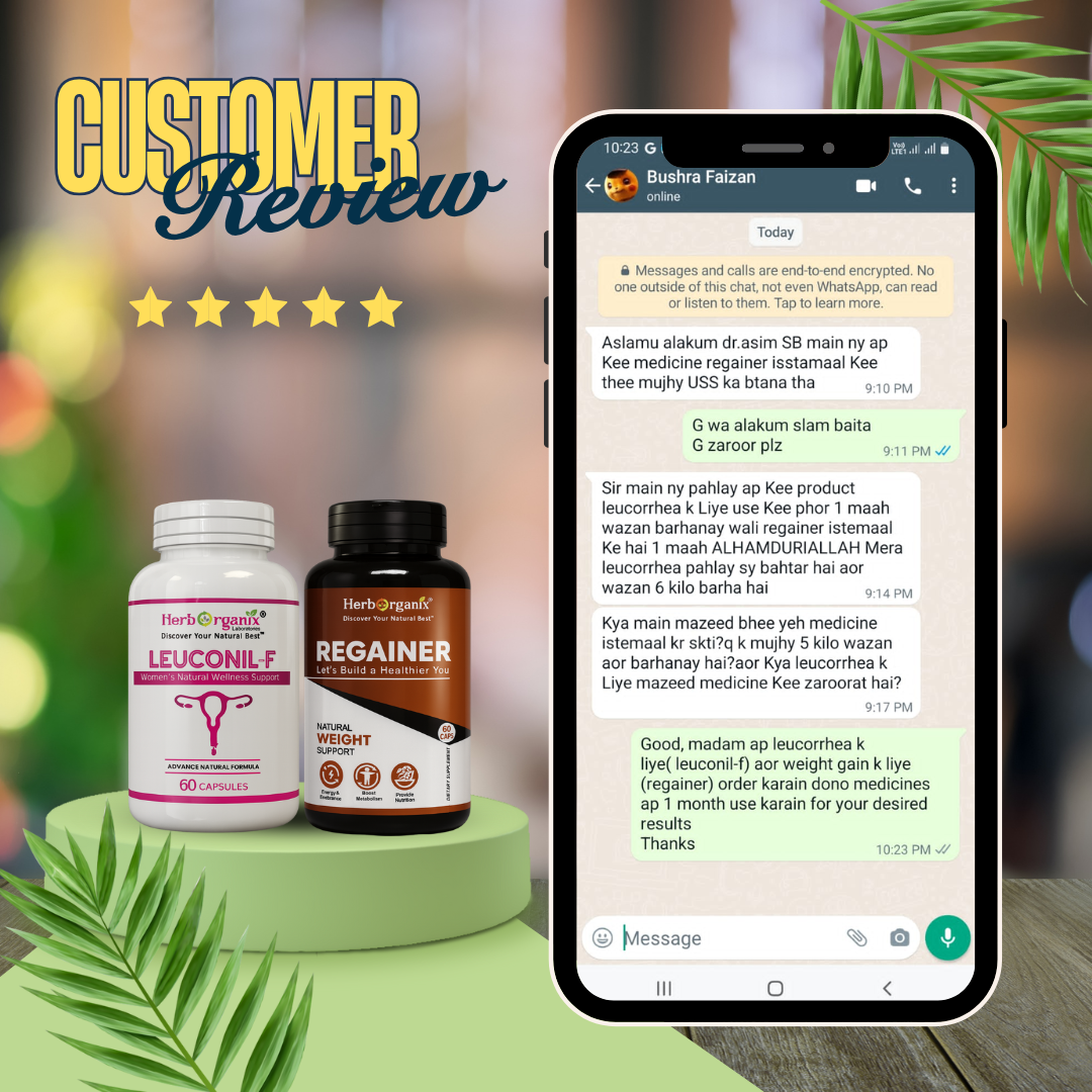 Bushra faizan regainer+Leauconil review template